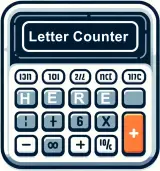 Letter counter here